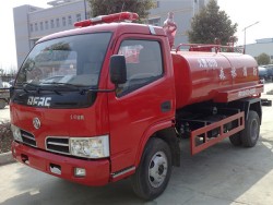 Φορτηγό ψεκαστήρων πυρκαγιάς Duolika 4000L Dongfeng