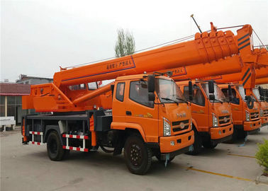 Κίνα υδραυλικός τοποθετημένος φορτηγό γερανός τόνου 6 -8 με το βραχίονα 4 OutriggerTelescopic 26M - 30M προμηθευτής