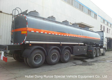 Κίνα 30-45CBM χημικό φορτηγό βυτιοφόρων 3 άξονες για το υδροχλωρικό οξύ, σιδηρική παράδοση χλωριδίου προμηθευτής