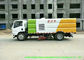 Πλύση οδών ISUZU EFL 700 και φορτηγό οχημάτων αποκομιδής απορριμμάτων με το υψηλό νερό βουρτσών προμηθευτής
