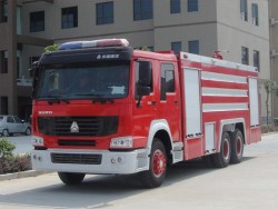 Τυποποιημένο πυροσβεστικό όχημα Howo 6x4