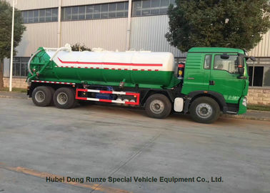 Κίνα Σηπτικά κενά φορτηγά HOWO 8x4, υψηλή ικανότητα φορτηγών αφαίρεσης λυμάτων προμηθευτής