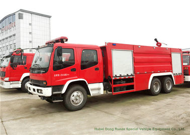 Κίνα Φορτηγά πυροσβεστικής υπηρεσίας δεξαμενών νερού ISUZU 6x4, πολεμικά οχήματα πυρκαγιάς βαρέων καθηκόντων προμηθευτής
