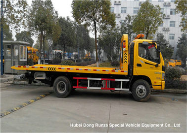 Κίνα FOTON AUMARK επίπεδος δρόμος Wrecker φορτηγών αποκατάστασης διακοπής κρεβατιών 4 τόνου προμηθευτής