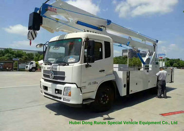 Κίνα Ο βασιλιάς τρέχει 22m τοποθετημένη τη φορτηγό κάδων πλατφόρμα LHD εργασίας ανελκυστήρων εναέρια/το ΕΥΡΏ 3 RHD προμηθευτής
