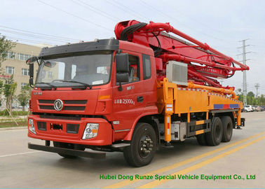 Κίνα  Βασιλιάς Run35m 38m τοποθετημένο φορτηγό συγκεκριμένο ευρώ 5 DFAC φορτηγών αντλιών βραχιόνων προμηθευτής