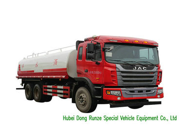 Κίνα Υγρό φορτηγό δεξαμενών νερού της JAC 6x4 με PTO την υδραντλία 20000 - 25000Litres προμηθευτής