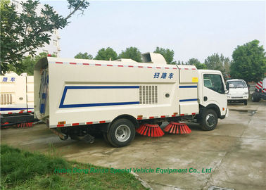 Κίνα Όχημα αποκομιδής απορριμμάτων καπετάνιου Truck Mounted με τις κενές οδικές καθαρότερες καθαρίζοντας βούρτσες προμηθευτής