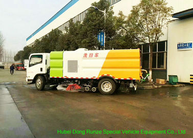 Κίνα Πλύση οδών ISUZU EFL 700 και φορτηγό οχημάτων αποκομιδής απορριμμάτων με το υψηλό νερό βουρτσών προμηθευτής