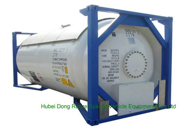 Κίνα Φορητό T50 εμπορευματοκιβώτιο δεξαμενών τύπων ISO 20ft των Η.Ε για τη μεταφορά LPG/DME προμηθευτής