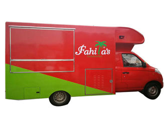 Κίνα Τρομερό φορτηγό κουζινών βενζίνης κινητό, κινητός τύπος γρήγορου φαγητού Van Gasoline Fuel προμηθευτής
