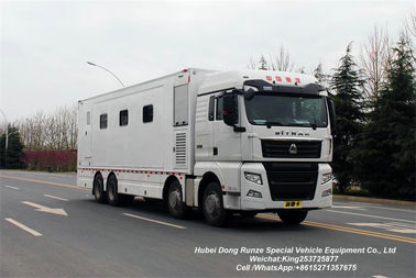 Κίνα Υπαίθριο κινητό φορτηγό στρατοπέδευσης SITRAK με το καθιστικό που κατοικεί το φορτηγό προμηθευτής