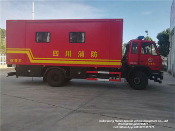 Κίνα ΜΕ ΚΙΝΗΤΗΡΙΟΥΣ ΤΡΟΧΟΎΣ πλαϊνό υπαίθριο όχημα οδικών ντους που προσαρμόζει την ειδική συσκευή: σύστημα ανεφοδιασμού καυτού και κρύου νερού, συσκευή ντους προμηθευτής