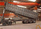 Βαρέων καθηκόντων φορτηγό ρυμουλκών εκφορτωτών ημι για την άμμο - 3-άξονες μεταφορών ορυχείου εκθρέψτε Tipper το ημι ρυμουλκό 45 - 60T προμηθευτής