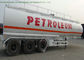 40m3 ημι ρυμουλκό 3 βυτιοφόρων καυσίμων ανοξείδωτου άξονες για το diesel, πετρέλαιο, βενζίνη, μεταφορά 40Ton κηροζίνης προμηθευτής