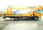 JMC 1416m 4x2 διπλό φορτηγό πλατφορμών καμπινών εναέριο για την υψηλή εργασία λειτουργίας προμηθευτής