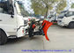 Πολλών χρήσεων φορτηγό πλύσης οδών με το υδραυλικό ψαλίδι Manlift/τις βούρτσες φτυαριών προμηθευτής