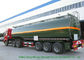3 χημικό φορτηγό βυτιοφόρων αξόνων για 30 - υδροφθορικό οξύ 45MT/μεταφορά HCL προμηθευτής