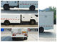 Υπαίθριο κινητό φορτηγό στρατοπέδευσης τροχόσπιτων ISUZU με το καθιστικό για το τοπ ανεμιστήρα και το ηλιακό πλαίσιο αέρα αντικατάστασης ατόμων 5-6 προμηθευτής